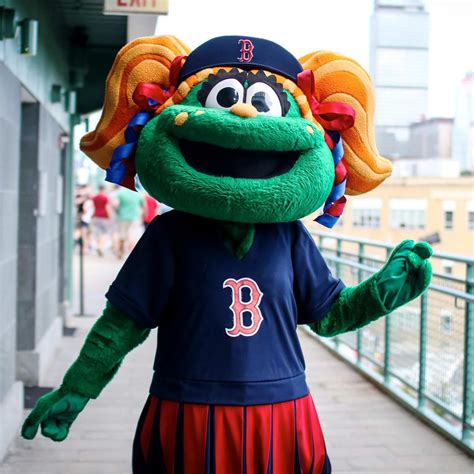 Boston red sox mascots tessie the green monster